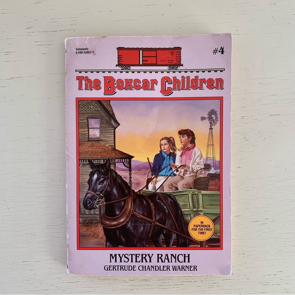The Boxcar Children - #4 Mystery Ranch - 90s Scholastic